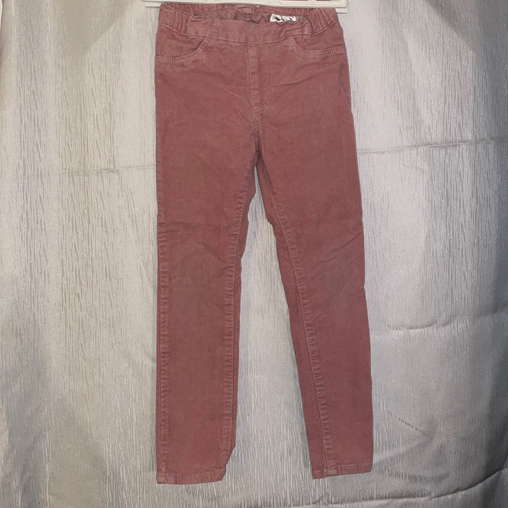 Adorable pink corduroy girls pants